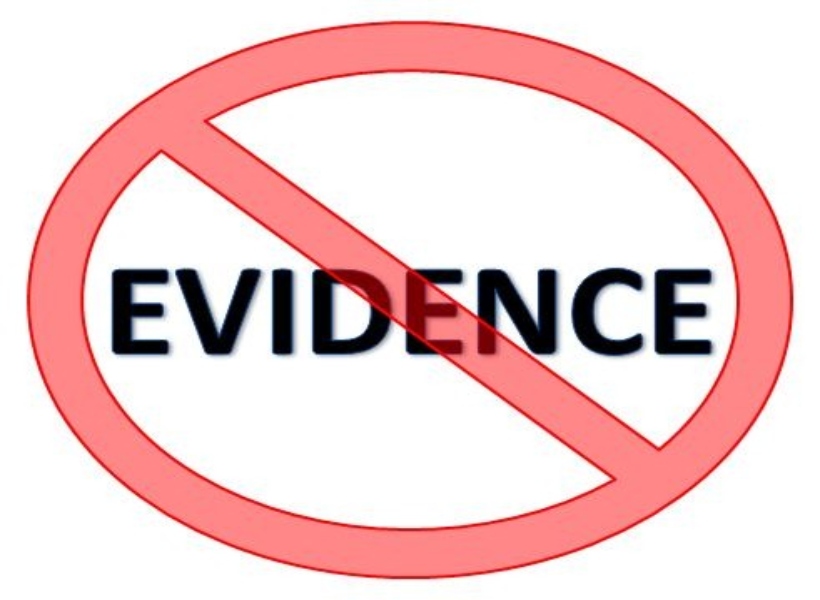 No Evidence