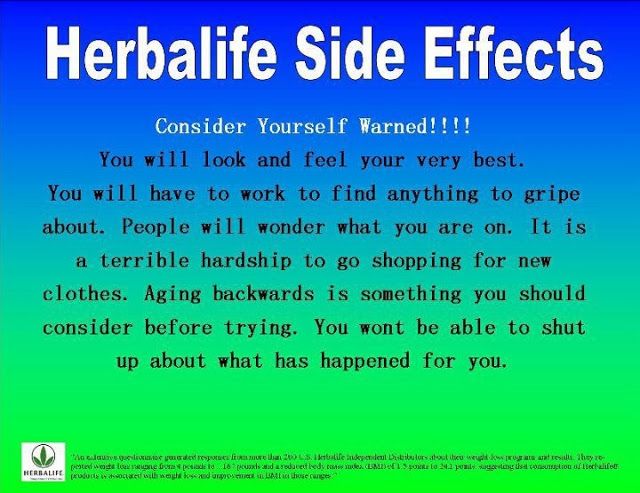 Herbalife Side Effects