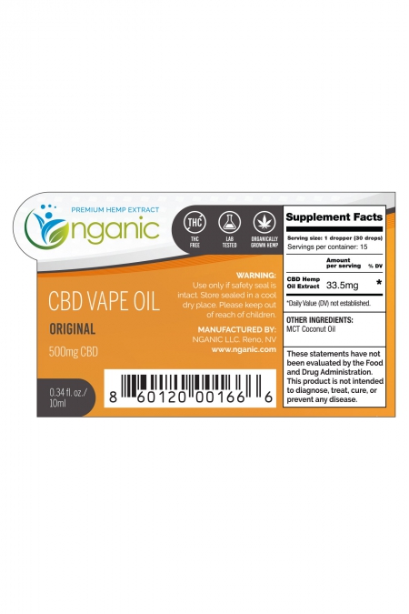 Cbd Vape Oil Ingredients