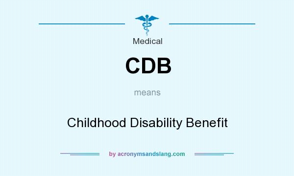Cdb Medical Abbreviation