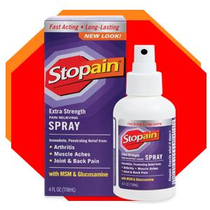 Stop Pain Spray