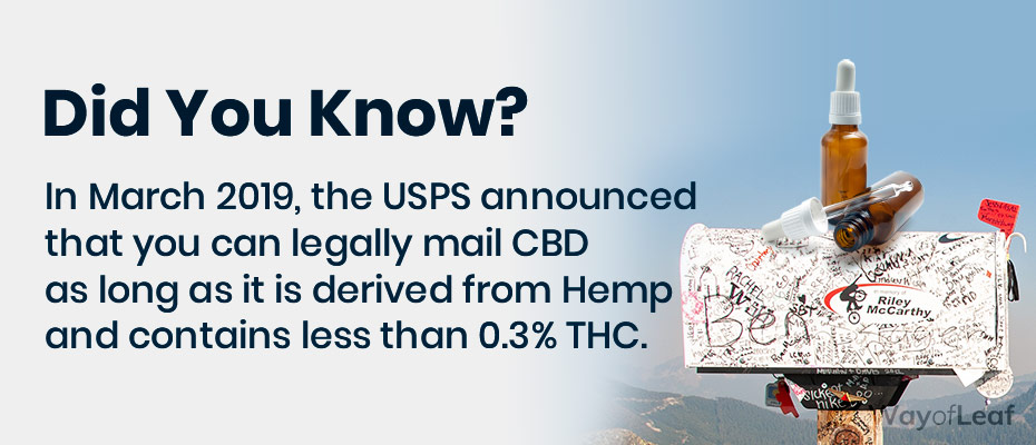 Where Is It Legal To Mail Cbd Oil From