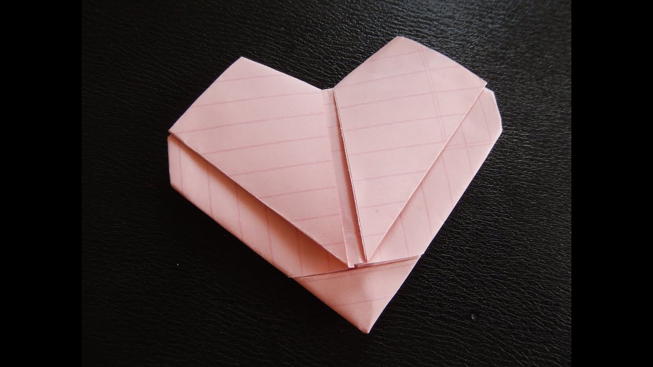 How To Make A Heart Out Of Paper