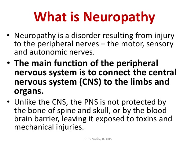 Define Neuropathy